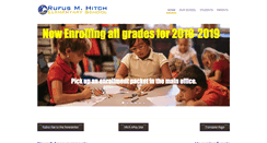 Desktop Screenshot of hitchschool.org