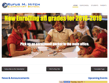 Tablet Screenshot of hitchschool.org